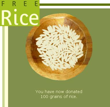 Free Rice World Food Program